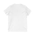 Load image into Gallery viewer, PersonalHour Logo V-Neck Tee — Minimalist Branded White T-Shirt
