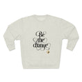 Load image into Gallery viewer, Unisex Premium Crewneck Sweatshirt - Yoga and Pilates Shirt - "Be the change" - Personal Hour for Yoga and Meditations