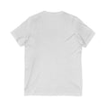 Load image into Gallery viewer, PersonalHour Logo V-Neck Tee — Minimalist Branded White T-Shirt