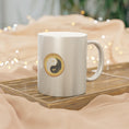 Load image into Gallery viewer, Stylish Yin Yang Metallic Mug - Perfect for Pilates Lovers and Mindfulness Gift