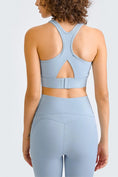 Load image into Gallery viewer, Cross Back Yoga Crop Top - Fitted Yoga Bra - Personal Hour for Yoga and Meditations