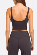 Load image into Gallery viewer, Deep V-Neck Crop Sports and Yoga Bra - Personal Hour for Yoga and Meditations