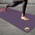 Load image into Gallery viewer, Non Slip Yoga Mat - Rubber - Yoga Flower - 3mm - Personal Hour for Yoga and Meditations