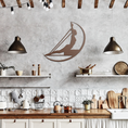 Load image into Gallery viewer, Pilates_Copper_Metal_Sign_Copper_Rustic_Kitchen_Mockup.png