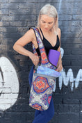 Load image into Gallery viewer, Yoga Mat Carrying Tote Bag with Large Pockets - Personal Hour for Yoga and Meditations