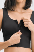 Load image into Gallery viewer, Zipper Front Yoga Tank Top - Yoga Bra - Personal Hour for Yoga and Meditations