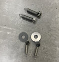 Load image into Gallery viewer, Pilates Reformer Replacement Parts Kit – Footbar Bolts and Spring Hardware Set
