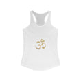 Load image into Gallery viewer, Women's Ideal Racerback Yoga Tank - Om (Aum) Sign - Personal Hour for Yoga and Meditations