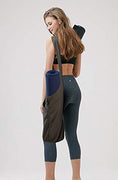 Load image into Gallery viewer, Yoga Mat Carrying Tote Bag with Large Pockets - Yoga Mat Bag Set Tote Sling Carrier Shoulder - Fits Most Size Mats - Personal Hour for Yoga and Meditations