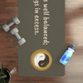 Load image into Gallery viewer, Rubber Yoga and Pilates Mat - PersonalHour Style - Personal Hour for Yoga and Meditations