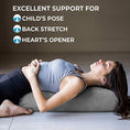 Load image into Gallery viewer, Velvet Yoga Bolster Pillow - Personal Hour for Yoga and Meditations 
