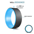 Load image into Gallery viewer, Yoga Wheel Roller for Improving Your Yoga Poses - Personal Hour for Yoga and Meditations