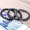Load image into Gallery viewer, Natural 8mm Gorgeous Gemstones Crystal Stretch Bracelet Unisex - Personal Hour for Yoga and Meditations