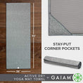 Load image into Gallery viewer, Yoga and pilates towels - Personal Hour for Yoga and Meditations