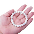 Load image into Gallery viewer, Natural 8mm Gorgeous Gemstones Crystal Stretch Bracelet Unisex - Personal Hour for Yoga and Meditations