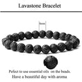 Load image into Gallery viewer, Natural 8mm Gorgeous Gemstones Crystal Stretch Bracelet Unisex - Personal Hour for Yoga and Meditations
