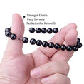 Load image into Gallery viewer, Natural 8mm Gorgeous Gemstones Crystal Stretch Bracelet Unisex - Personal Hour for Yoga and Meditations
