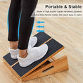 Load image into Gallery viewer, Professional Wooden Slant Board - Adjustable Incline Board and Calf Stretcher - Personal Hour for Yoga and Meditations