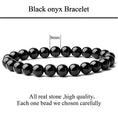 Load image into Gallery viewer, Natural 8mm Gorgeous Gemstones Crystal Stretch Bracelet Unisex - Personal Hour for Yoga and Meditations