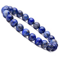 Load image into Gallery viewer, Natural 8mm Gorgeous Gemstones Crystal Stretch Bracelet Unisex - Personal Hour for Yoga and Meditations