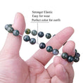 Load image into Gallery viewer, Natural 8mm Gorgeous Gemstones Crystal Stretch Bracelet Unisex - Personal Hour for Yoga and Meditations