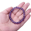 Load image into Gallery viewer, Natural 8mm Gorgeous Gemstones Crystal Stretch Bracelet Unisex - Personal Hour for Yoga and Meditations