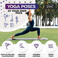 Load image into Gallery viewer, Yoga Mat with Instructional Poses Prints - Personal Hour for Yoga and Meditations