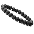 Load image into Gallery viewer, Natural 8mm Gorgeous Gemstones Crystal Stretch Bracelet Unisex - Personal Hour for Yoga and Meditations