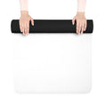Load image into Gallery viewer, White Water Yin and Yang Rubber Yoga Mat - Personal Hour for Yoga and Meditations