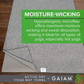 Load image into Gallery viewer, Yoga and pilates towels - Personal Hour for Yoga and Meditations