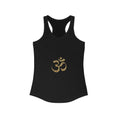 Load image into Gallery viewer, Women's Ideal Racerback Yoga Tank - Om (Aum) Sign - Personal Hour for Yoga and Meditations