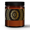 Load image into Gallery viewer, Zen Natural Wax Candle in Amber Jar - 9oz Aromatherapy - Personal Hour for Yoga and Meditations