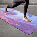 Load image into Gallery viewer, Dolphins Sky - Zen Rubber Yoga Mat - Anime Lovers Style - non-slip bottom - Personal Hour for Yoga and Meditations