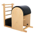 Load image into Gallery viewer, Wooden Pilates Ladder Barrel - Spine Corrector Barrel Arc - Personal Hour for Yoga and Meditations