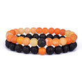 Load image into Gallery viewer, 2pcs set - Couples Distance Bracelet from Natural Stone - Yoga Beaded Bracelets - Personal Hour for Yoga and Meditations 
