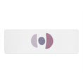 Load image into Gallery viewer, Travel Light White Yoga Mat - Personal Hour for Yoga and Meditations
