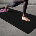 Load image into Gallery viewer, Rubber Yoga and Zen Mat - Personal Hour for Yoga and Meditations