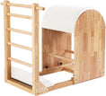 Load image into Gallery viewer, Wooden Pilates Ladder Barrel - Spine Corrector Barrel Arc - Personal Hour for Yoga and Meditations