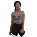 Load image into Gallery viewer, Double-layered longline yoga and zen bra - Personal Hour for Yoga and Meditations