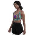 Load image into Gallery viewer, Double-layered longline yoga and zen bra - Personal Hour for Yoga and Meditations