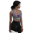 Load image into Gallery viewer, Double-layered longline yoga and zen bra - Personal Hour for Yoga and Meditations