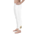 Load image into Gallery viewer, Men's White Yoga Leggings - Personal Hour for Yoga and Meditations