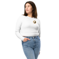 Load image into Gallery viewer, Personal Hour Style - Recycled long-sleeve yoga crop top - Personal Hour for Yoga and Meditations