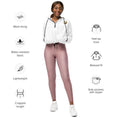 Load image into Gallery viewer, Yoga and Hike Women’s cropped windbreaker - Personal Hour for Yoga and Meditations