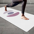 Load image into Gallery viewer, Travel Light White Yoga Mat - Personal Hour for Yoga and Meditations