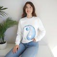 Load image into Gallery viewer, Unisex Heavy Blend Crewneck Yoga Yang Yin Sweatshirt - Personal Hour for Yoga and Meditations