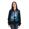Load image into Gallery viewer, Full Moon Zen and Meditation Women's Bomber Yoga Jacket - Personal Hour for Yoga and Meditations