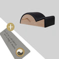 Load image into Gallery viewer, Leather Pilates Spine Corrector - Bundle with Personal Hour Yoga Mat - Personal Hour for Yoga and Meditations