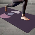 Load image into Gallery viewer, Purple Rubber Light Yoga Mat - Personal Hour for Yoga and Meditations