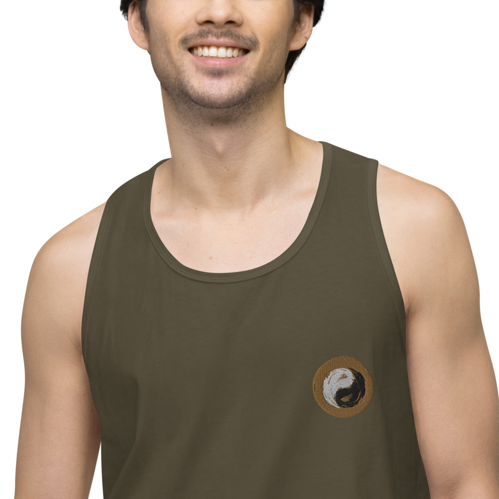 Men’s premium tank yoga top - soft and smooth yoga clothes for men Yoga ...